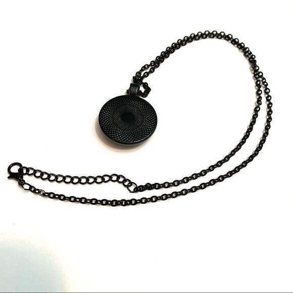 Fairy On a Crescent Moon Necklace - Picture 3 of 6